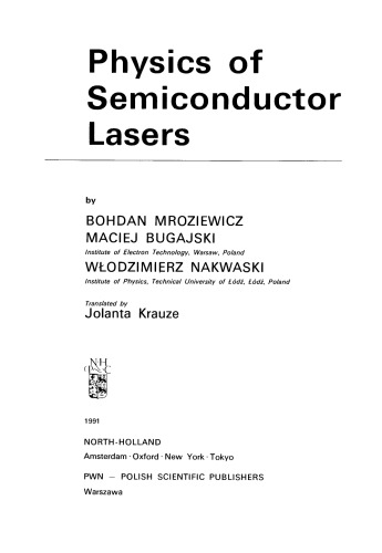 Physics of Semiconductor Lasers