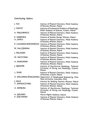 Corrosion of Metals and Hydrogen-Related Phenomena: Selected Topics