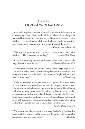 Thousand Mile Song Whale Music in a Sea of Sound