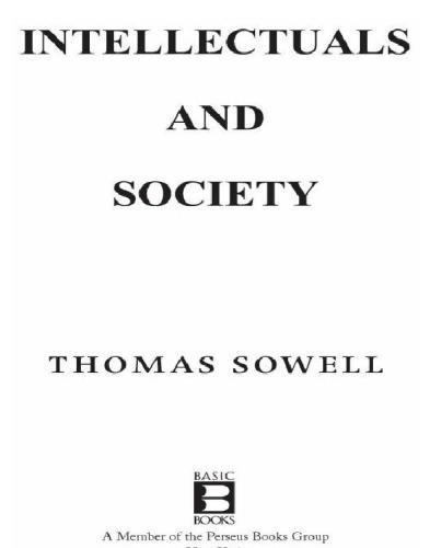 Intellectuals and Society