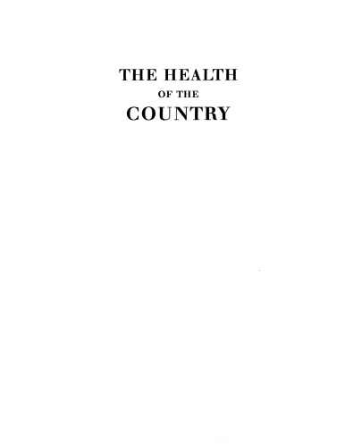 The health of the country: how American settlers understood themselves and their land