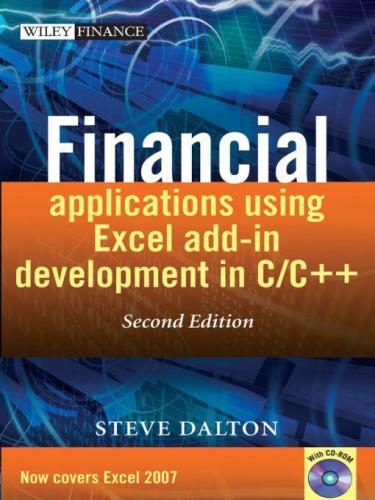 Financial Applications using Excel Add-in Development in C/C++