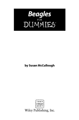 Beagles For Dummies