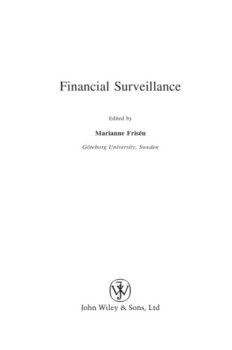Financial surveillance