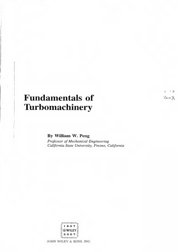 Fundamentals of Turbomachinery