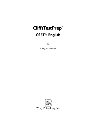 CSET: English