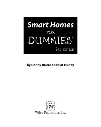 Smart Homes For Dummies