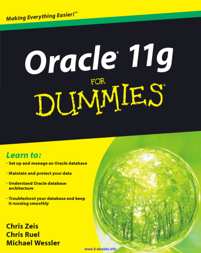 Oracle 11g For Dummies