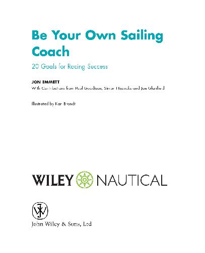 Be Your Own Sailing Coach: 20 Goals for Racing Success