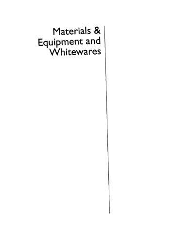 Materials & Equipment/Whitewares: Ceramic Engineering and Science Proceedings, Volume 19, Issue 2