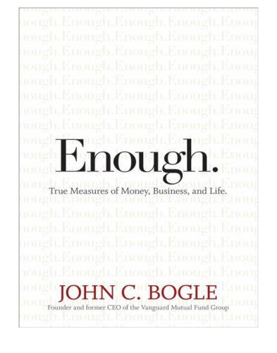 Enough: true measures of money, business, and life