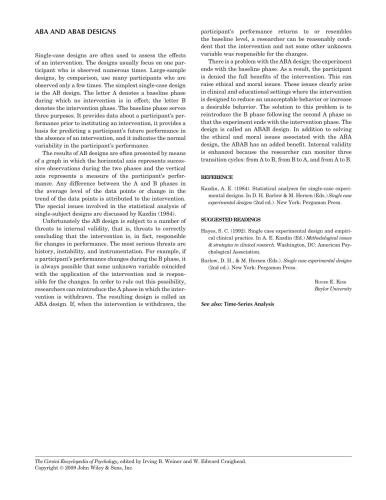 Corsini Encyclopedia of Psychology