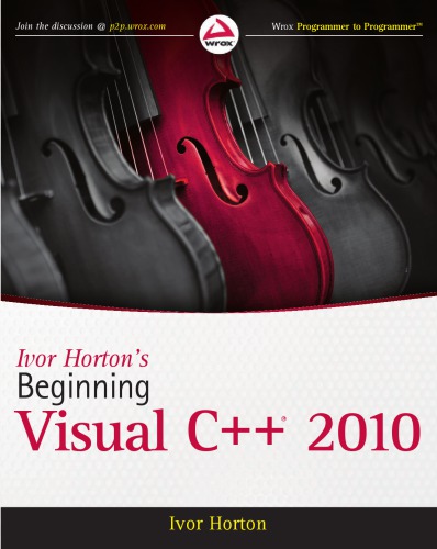 Ivor Hortons Beginning Visual C Plus Plus
