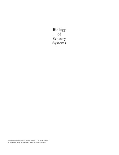 Biology of Sensory Systems, Second Edition