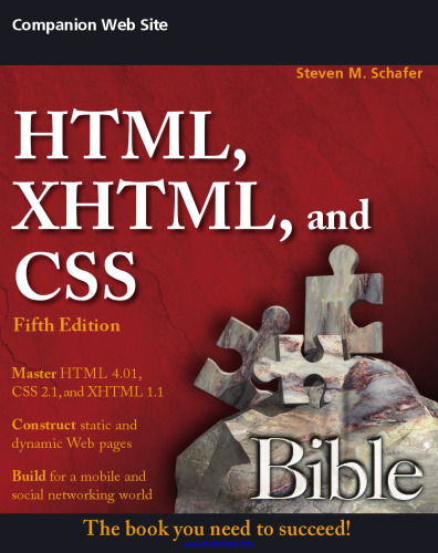 HTML, XHTML, and CSS Bible, 5th Edition