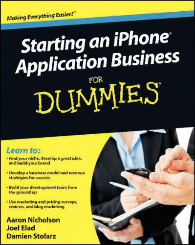Starting an iPhone Application Business For Dummies