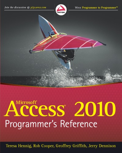 Access 2010 Programmers Reference