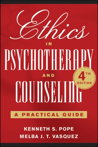 Ethics in psychotherapy and counseling: a practical guide