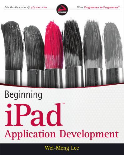 Beginning iPad Application Development