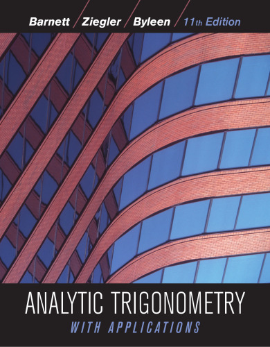 Analytic trigonometry with applications
