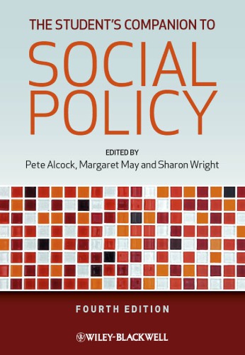 The students companion to social policy