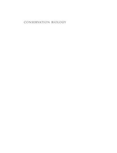 Conservation Biology : Voices from the Tropics