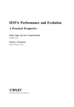 HSPA Performance and Evolution A practical perspective
