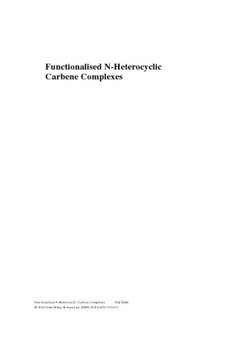 Functionalised N-Heterocyclic Carbene Complexes