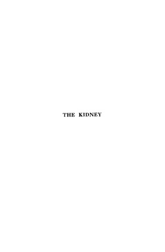 Ciba Foundation Symposium - The Kidney: Arranged Jointly with the Renal Association
