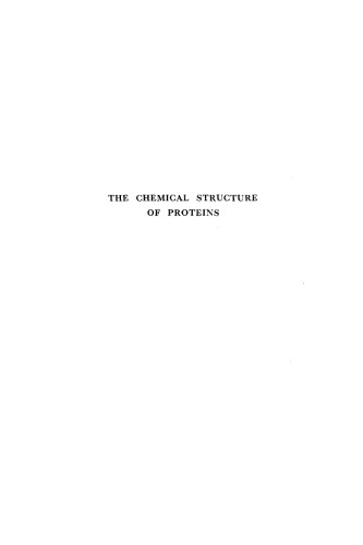 Ciba Foundation Symposium - The Chemical Structure of Proteins