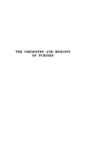 Ciba Foundation Symposium - Chemistry and Biology of Purines