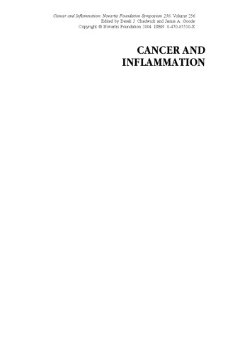 Cancer and Inflammation: Novartis Foundation Symposium 256