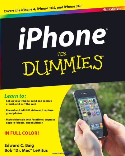 iPhone For Dummies, 4th edition