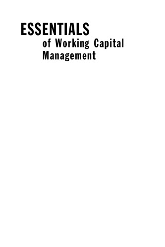 Essentials of Working Capital Management