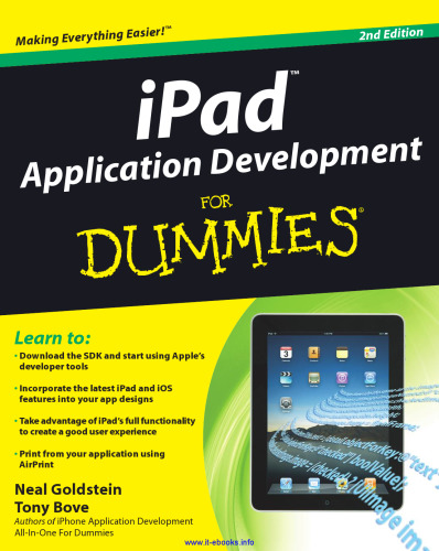 iPad Application Development For Dummies, 2nd Edition