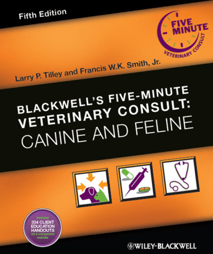 Blackwell's five-minute veterinary consult. Canine and feline