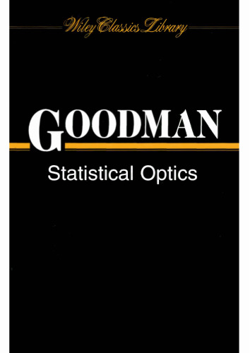 Statistical Optics