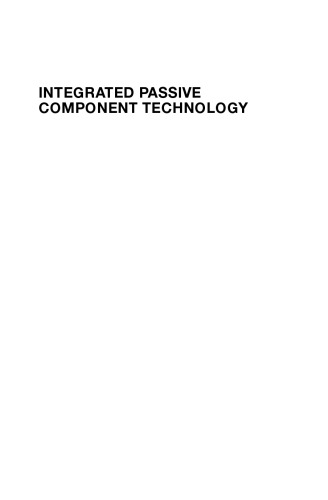 Integrated Passive Component Technology