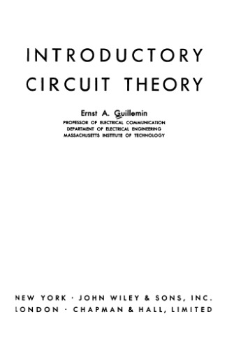 Introductory Circuit Theory
