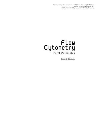 Flow Cytometry: First Principles, Second Edition