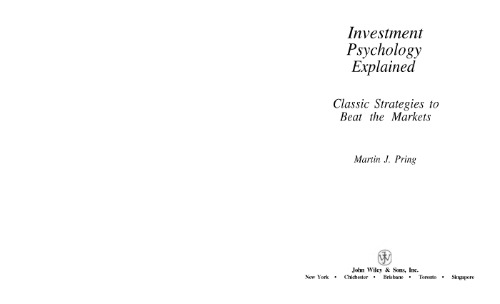 Investment Psychology Explained Classic Strategies To Beat The Markets