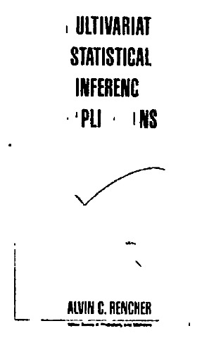 Multivariate statistical inference and applications