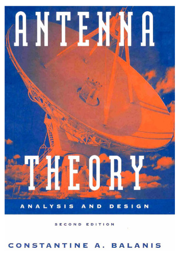 Antenna theory: analysis and design