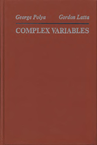 Complex Variables