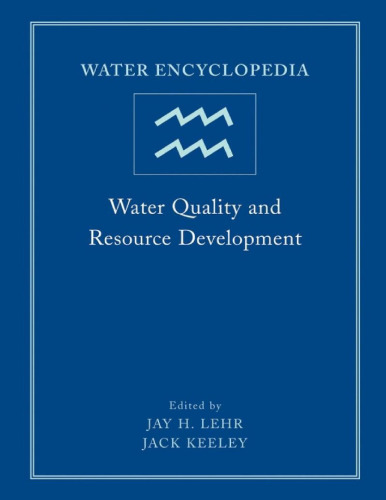 Water Encyclopedia: Water Quality and Resource Development