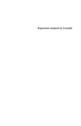Regression Analysis by Example, Fourth Edition