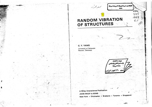Random Vibration of Structures