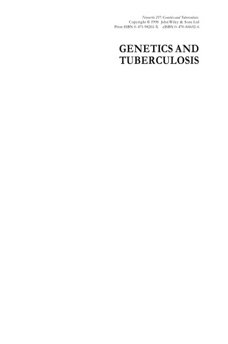 Genetics and Tuberculosis: Novartis Foundation Symposium 217