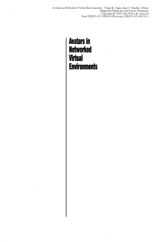 Avatars in Networked Virtual Environments