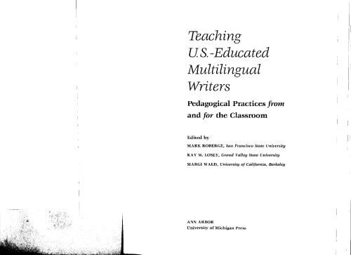 Teaching U.S.-educated multilingual writers